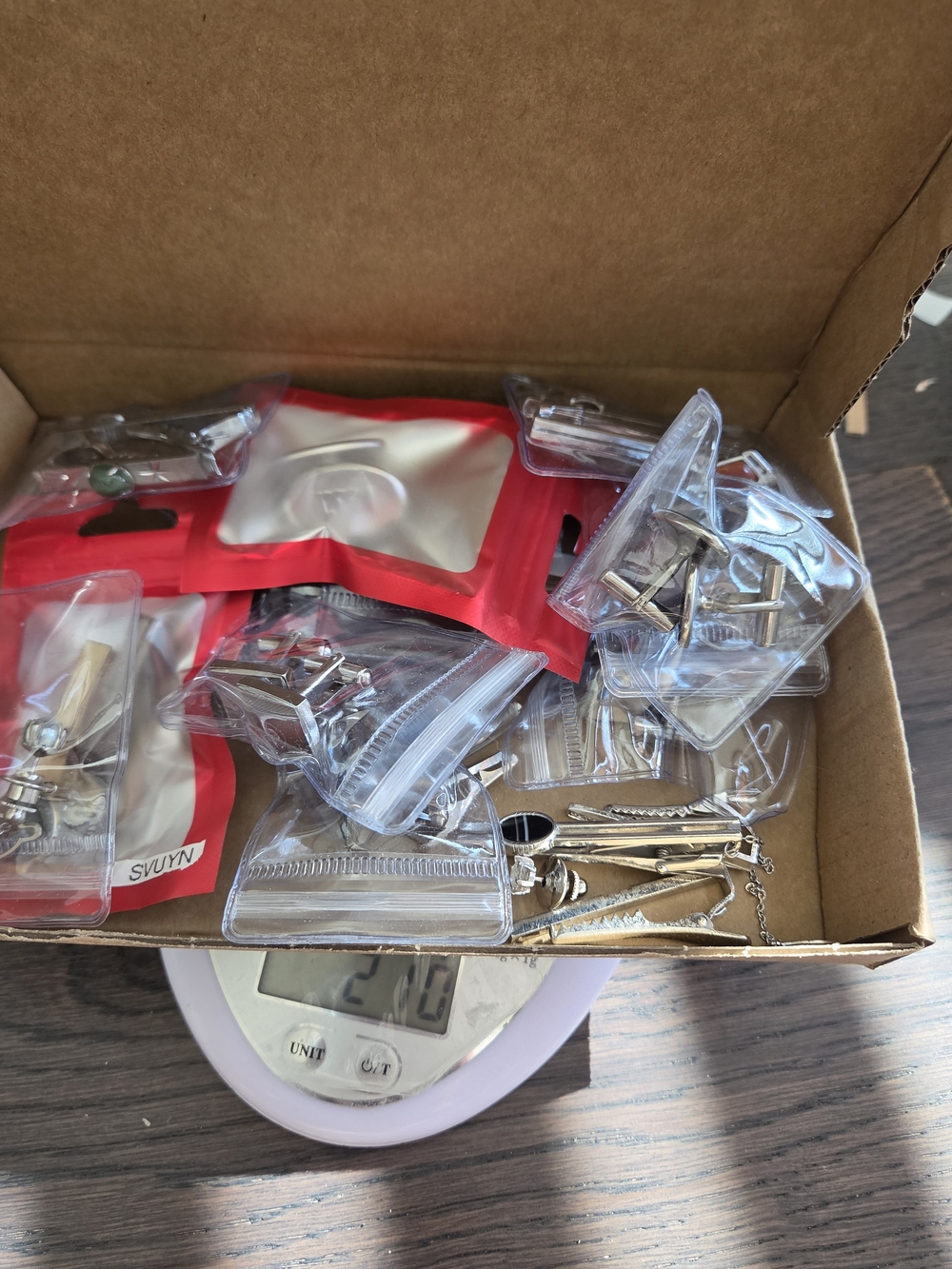 Vintage 80s-90s Cufflink & Tie Clip Mystery Box